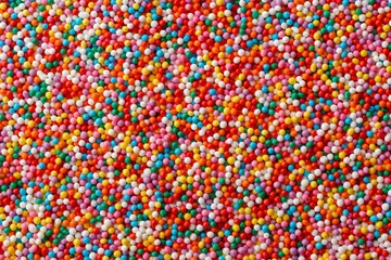 Fototapeten Multicolored candy drops © Sergey Skleznev