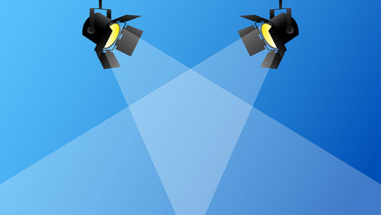 luce, faretti, riflettori, cinema, fotografia © xyz+