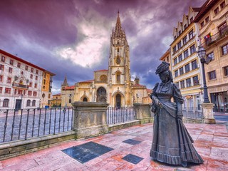 San Salvador-kathedraal in Oviedo, Spanje.