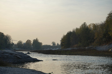 View of the Tanaro river