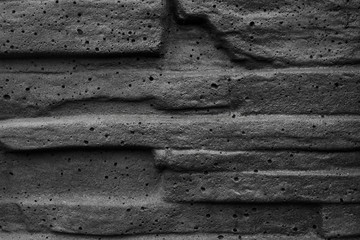 Texture of concrete fencing