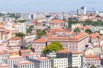 Fototapeta na wymiar Cityview of Lisboa