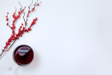 Set of christmas things