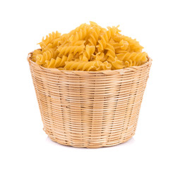 Pasta isolated on white background