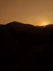 Sunset Mountain View, Italian Alps