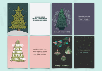Christmas Greeting Card Set 3