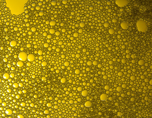 Soap bubbles of foam. Collection of colored backgrounds of soap bubbles of foam