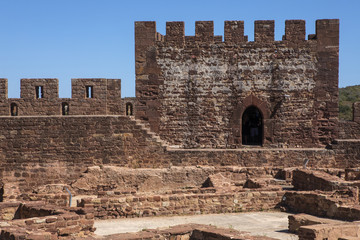 Castle of Silves in Portugal