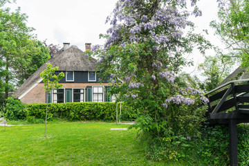 Traditional Dutch House in Giethoorn, Netherlands