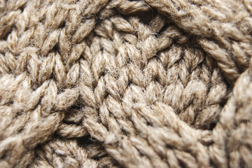 Background texture wool knitted sweater closeup