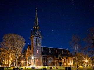Fototapeta na wymiar church in Sweden 4