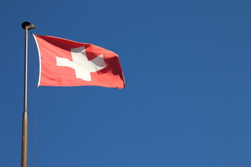 Swiss Flag, Drapeau suisse, Switzerland