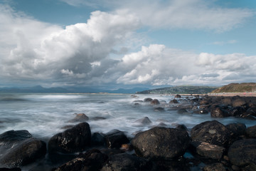 Shell island shoreline timelapse 