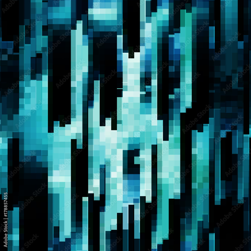 Poster abstract background of randomly placed pieces. shattered image.