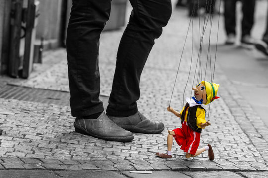 Pinocchio Puppet In Prague