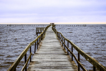 Naklejka premium Przystań Laranjal Pelotas