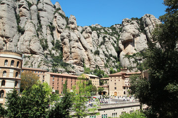 Santa Maria de Montserrat monastery, Spain 