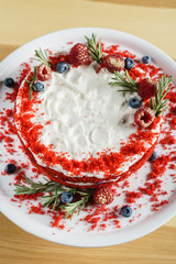 Christmas cake Red Velvet