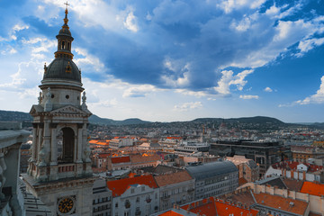 Fototapeta premium Budapest city skyline, Hungary, Europe