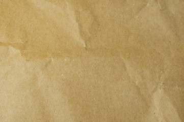 Rough brown paper bag