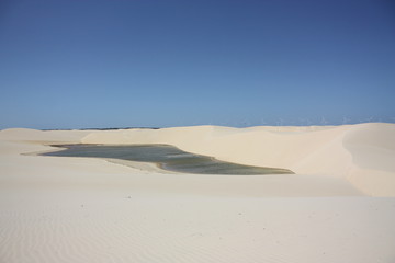 Lagon, Parc national des Lençois (dunes) du Maranhao