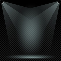 lamps lights transparent empty background