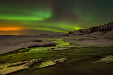 Obraz na płótnie Canvas Iceland Northern Lights