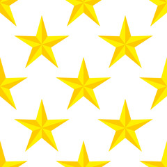 Seamless pattern, stars on white background