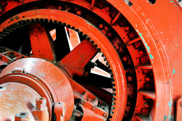 red gears