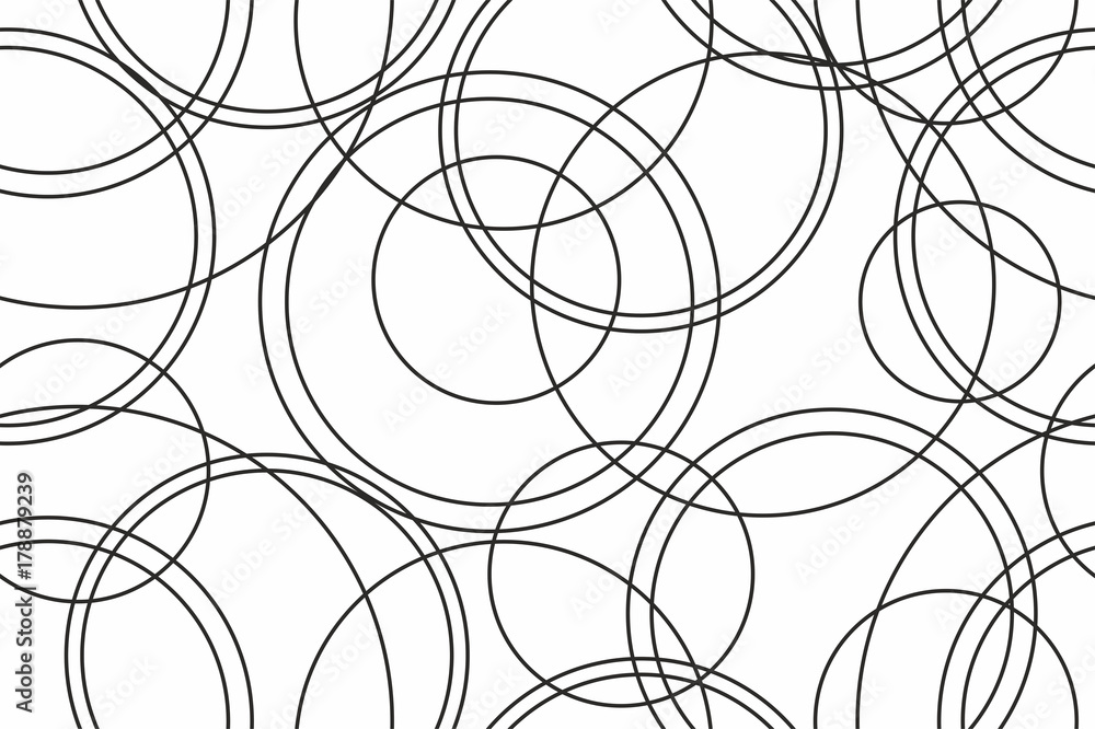 Poster geometric seamless pattern with linear