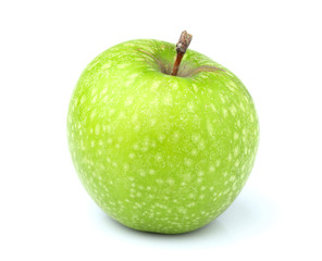 Green apple fruit isolated.