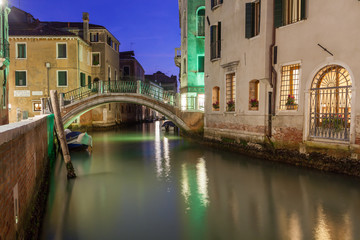 Fototapeta na wymiar Fondamenta Furlani, Venedig, Italien