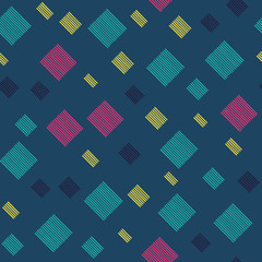 Repeating pattern with stripes. Seamless vector pattern. Hand drawn image.