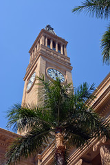 Brisbane City Hall & Tower Detail, Queensland Australia