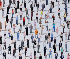 Many the isolated portraits of people