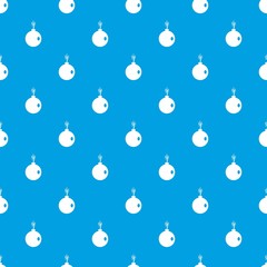 Cannonball pattern seamless blue