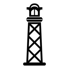 Pharos icon, simple style