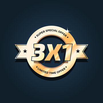 3x1 Offer Badge
