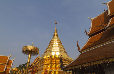 Wat Phra That Doi Suthep in Chiang mai province, Thailand.