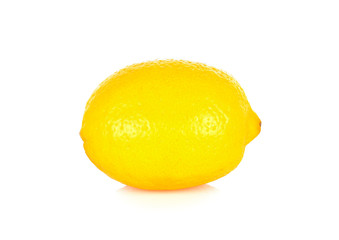 Lemon isolated on white background