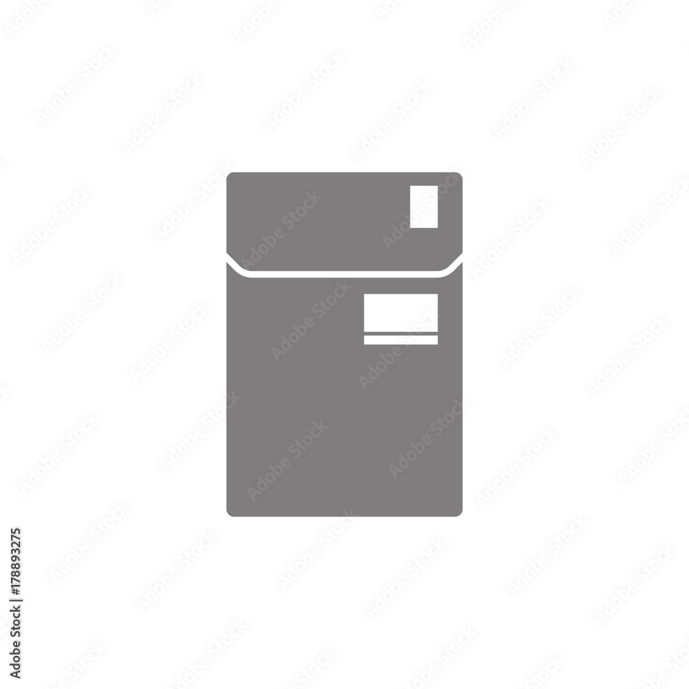Aufkleber folder icon simple web black icon, can be used as web element icon