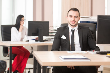 Business People Having Meeting