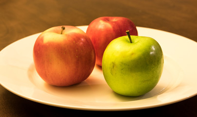 Red and Green Apples