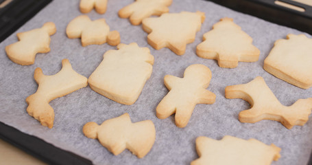 Homemade Christmas cookies