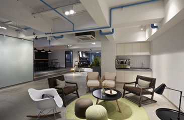 Modern office living room
