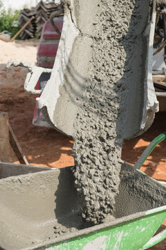 car for container mix concrete
