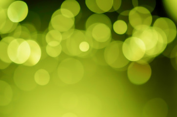 bokeh effect light background