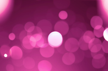 bokeh effect light background