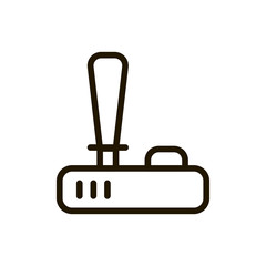 Joystick flat icon