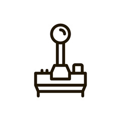 Joystick flat icon